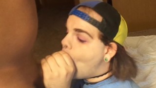 Nice slow b/j, some deep throating until I swallow his load.